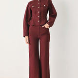 MERLOT RIDGE WOVEN JACKET
