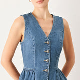 POLISHED DENIM VEST