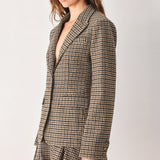 TWEED ACADEMY WOVEN BLAZER