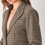 TWEED ACADEMY WOVEN BLAZER