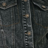 SHADOW STITCH ROMANCE DENIM CROP JACKET