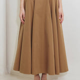 ROUGE ALLURE WOVEN FULL MIDI SKIRT