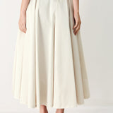 ROUGE ALLURE WOVEN FULL MIDI SKIRT
