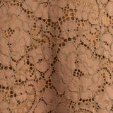 PURELY ROMANTIC WOVEN LACE MIDI SKIRT
