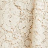 PURELY ROMANTIC WOVEN LACE MIDI SKIRT