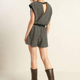 SUNSET COVE STRIP ROMPER