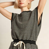 SUNSET COVE STRIP ROMPER