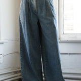 SOMEWHERE UP ABOVE DENIM PANTS