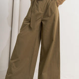 ELEGANCE UNVEILED WOVEN PANTS