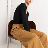 ELEGANCE UNVEILED WOVEN PANTS