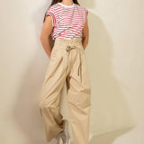 FINALLY OVER WOVEN PANTS