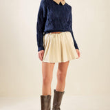 ONLY IN MY HEART WOVEN SKORT