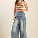HIGH STAKES DENIM PANTS