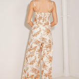 TUSCAN BOTANICA WOVEN JUMPSUIT