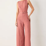 PRETTY MOMENT WOVEN JUMPSUIT