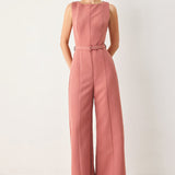 PRETTY MOMENT WOVEN JUMPSUIT