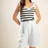 CITY STROLLS WOVEN BERMUDA SHORTS