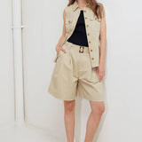 MODERN VOYAGER WOVEN BERMUDA SHORT