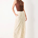 DELICATE BEAUTY WOVEN LACE PANTS