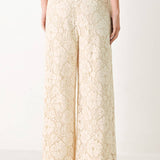 DELICATE BEAUTY WOVEN LACE PANTS