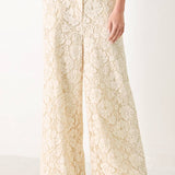 DELICATE BEAUTY WOVEN LACE PANTS