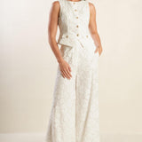 WE TRUST YOU WOVEN LACE PANTS