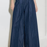 HOLD JOY IN INDIGO WOVEN PANTS