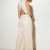 EVERYDAY ESSENTIAL WOVEN JUMPSUIT