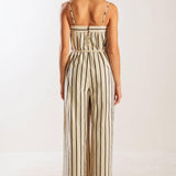 JUST THE BEGINNING WOVEN JUMPSUIT