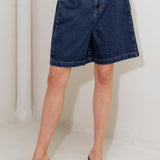COFFEE PETAL DENIM SHORT