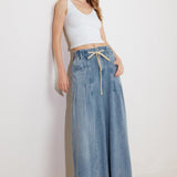CALM & COLLECTED BLUE DENIM PANTS