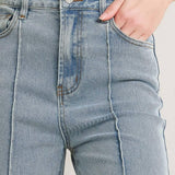 MODERN NEUTRAL DENIM PANTS