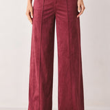 BROWN SUGAR FAUX SUEDE PANTS