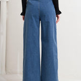 TIMELESS BLUE DENIM PANTS