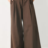 BROWN SUGAR STATEMENT WOVEN PANTS