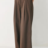 BROWN SUGAR STATEMENT WOVEN PANTS