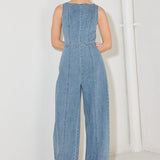 ELEVATED EDGE DENIM JUMPSUIT