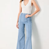 LUNA FLARE WOVEN PANTS