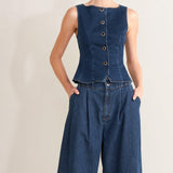 OCEAN DRIVE WIDE DENIM PANTS