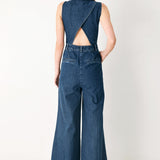 RUNWAY HIT LINE DENIM JUMPSUIT
