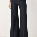 CONTRAST STITCH DENIM PANTS