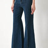 SKYLINE FLARE DENIM PANTS