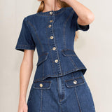 FOREVER STYLISH DENIM SHORTS