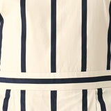 MONACO STRIPE WOVEN JUMPSUIT