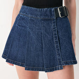THE POWER MOVE DENIM SKORT