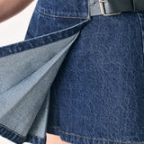 THE POWER MOVE DENIM SKORT