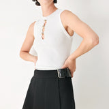 NOIR FLIRT DENIM SKORT