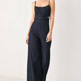 LOVELY MUSE DENIM JUMPSUIT