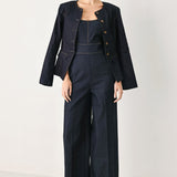 LOVELY MUSE DENIM JUMPSUIT