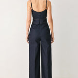 LOVELY MUSE DENIM JUMPSUIT